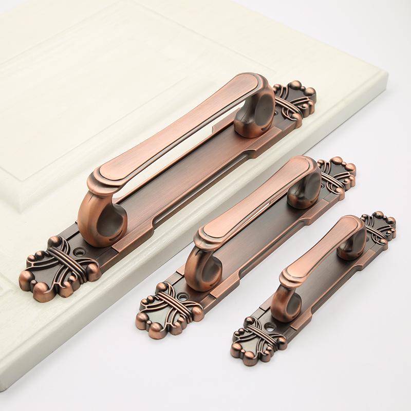Antique Bronze Surface Mount Sliding Barn Door Handle for Wooden and Double Doors.