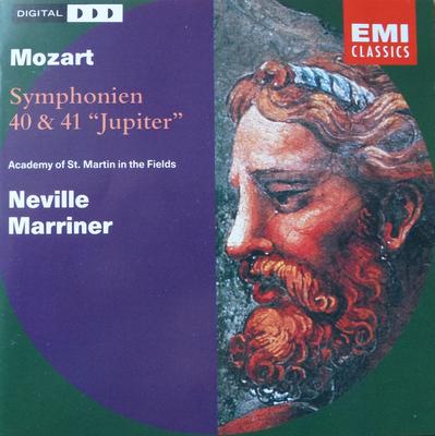 CD MOZART, MARRINER; ASMF - Symphonies 40 & 41 " Jupiter " CDD7638972 EMI Classics 1991 Holland Classical Used