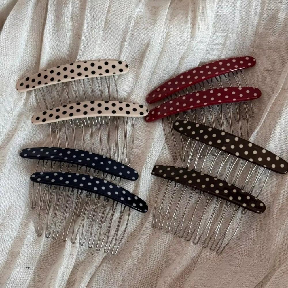 Non-Slip Hair Combs Headwears Bangs Hair Clip New Insert Comb  for Princess Hair Accessories