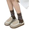 Tutu Bear Bear, Thickened Warm Cartoon Medium Tube Socks Wool Socks Stacking Socks Children