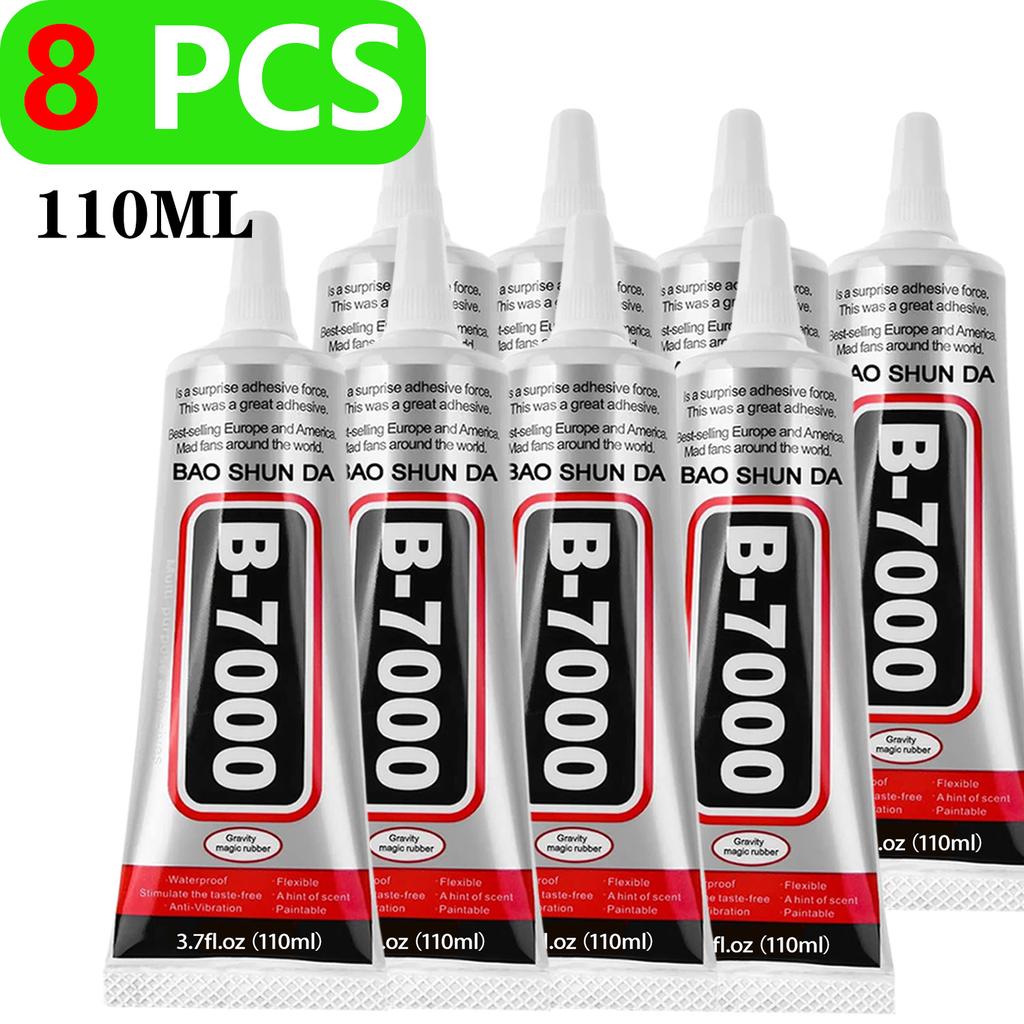 15ML 50ML 110ML B-7000 Clear Contact Phone Repair Adhesive Universal Glass Plastic DIY Glue T7000 with Precision Applicator Glue