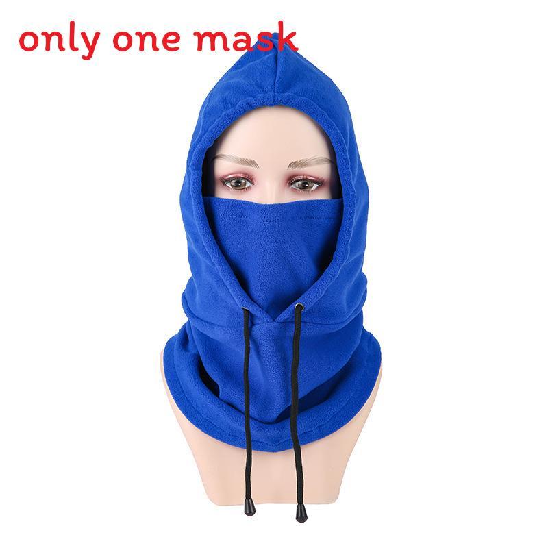 

Cycling Face Mask With Fleece Warmth For Winter Outdoor Sports Men Women Blue