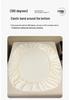Washed Silk Summer Fitted Sheet Set - Ice Silk Mattress Protector, Cover, and Bedspread (3-Piece)