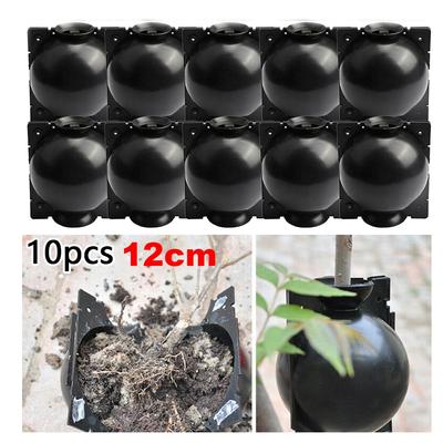 12cm 10Pcs Plant Rooting Device-Assisted Cutting Rooting 0High Pressure Propagation Ball High Pressure Box Grafting