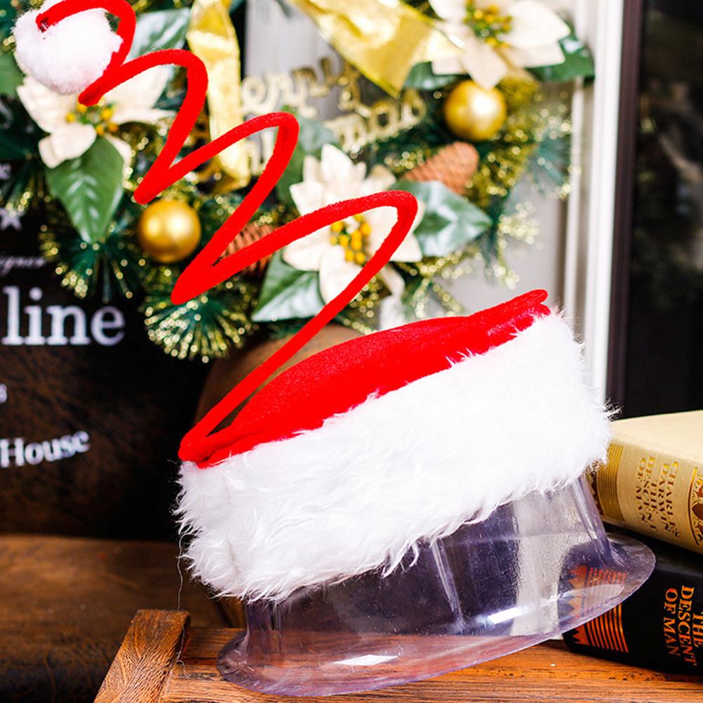 Christmas Spring Hat Premium Lightweight Festive Party Accessory for Holiday Gathering Stage Performance Photo Props Gift