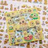 100PCS Stationery Children Sticker Cartoon Capybara Water Cup Decal  Birthday Gift
