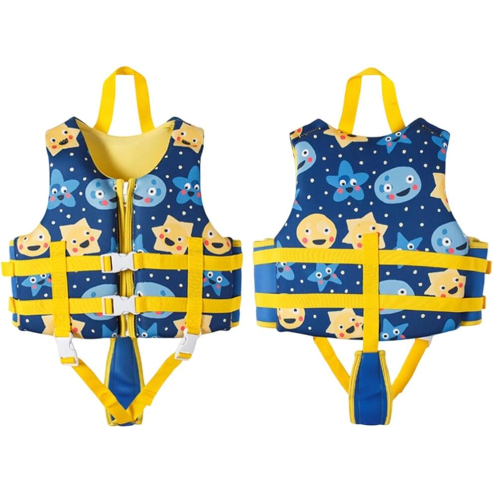 Life Jacket Kids 2 Years To 6 Years B01-Dark Blue M Life Vest Armbands Swimming Belt 1 Year To 3 Years