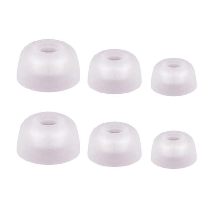 

3Pcs Comfortable Ear Tips Earplugs for Earbuds In Ear Headsets Eartips Long Wearing Ease 1 дим/сірий колір