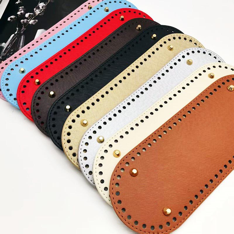 Ovaler Boden für DIY Häkel- und Strick-Bucket-Bag - Handgefertigtes Webzubehör