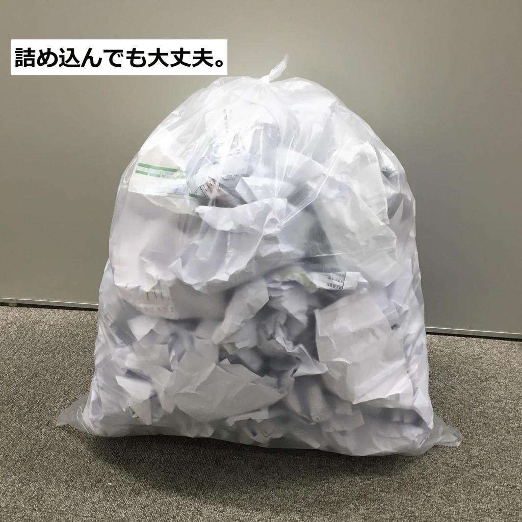 Japax Garbage Commercial Super Strong Poly Width 65 X Height Thickness 100 Pieces Bag, Use, Box, Bag, Translucent, 45L, 80cm, 0.025mm, Stretchable,