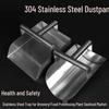 304 Stainless Steel Dustpan Thickened Scooper for Winemaking & Food Processing - Handheld Tool & Large Trash Shovel