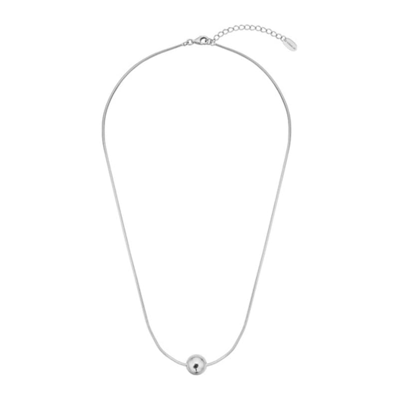 NORMALLEE [Silver 925] Round Ball Necklace