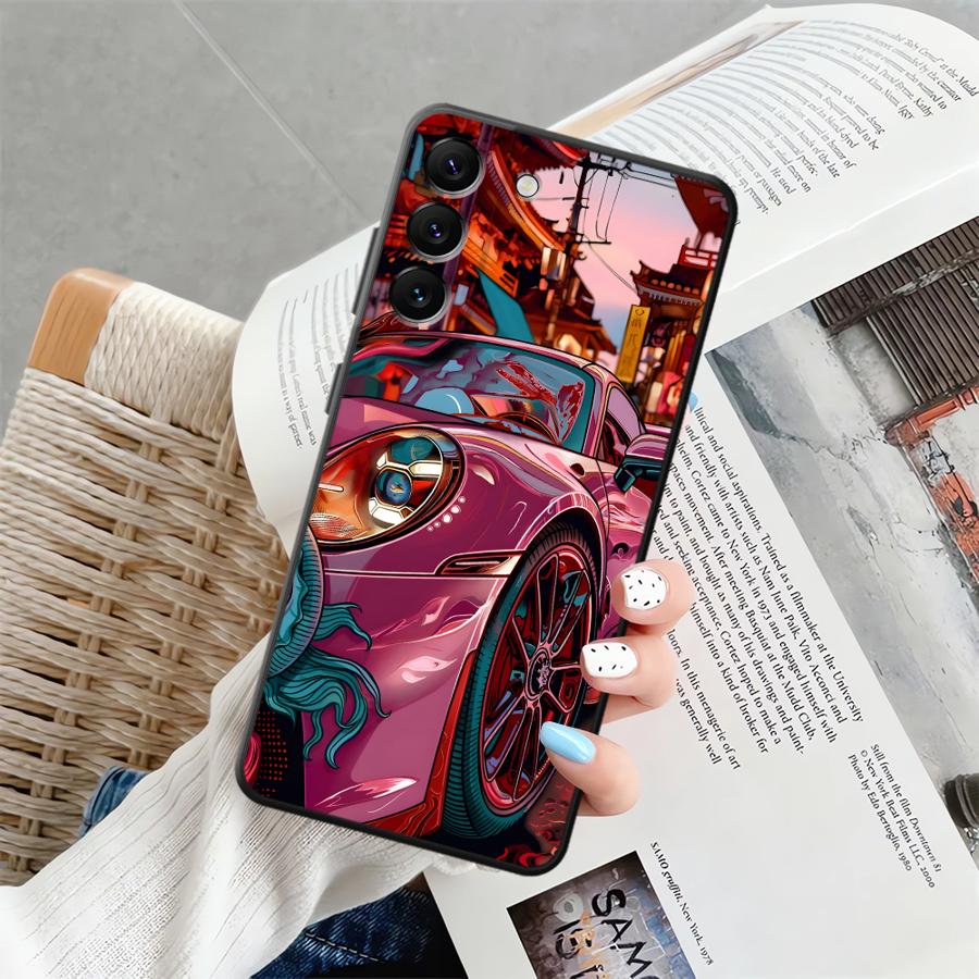 Case for Samsung Galaxy A57 A15 A23 A25 A16 A53 A17 A05 A73 A51 A06 A52 A36 A55 A37 Phone Cover A50 A12 A13 A41 A70 Cool Car Galaxy A26 5G