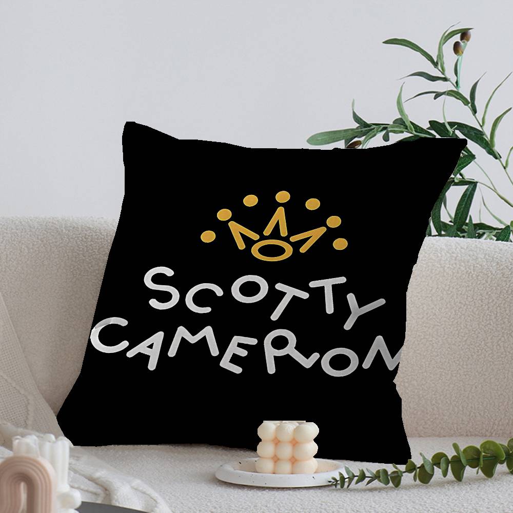 

Golf S-ScoTTY C-CameRONS Anime Maple Design Cushion Cover Happy Autumn Harvest Decor Holiday Decorati Pillow Cover 12x12Inch