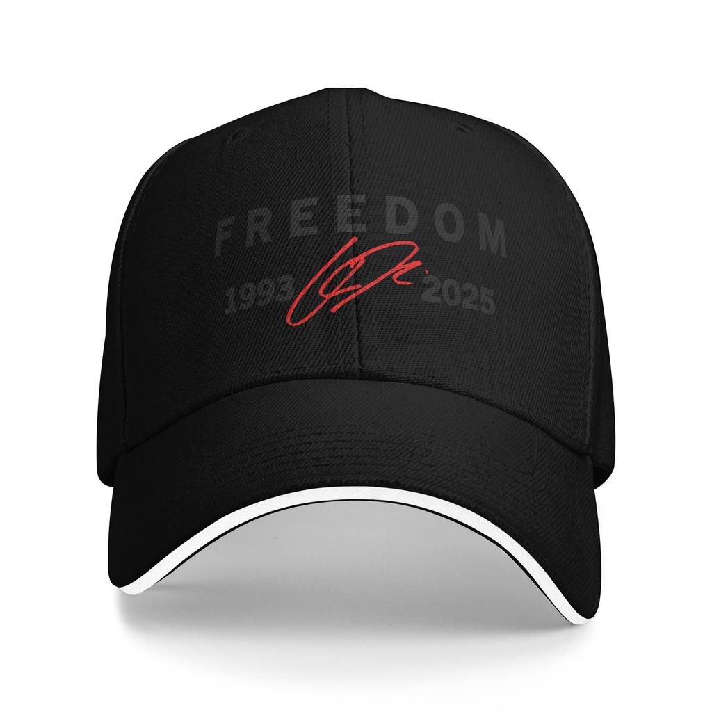 FREEDOM CHARLIE KIRK Cappellino da Baseball Solare Estivo y2k Carino Cappellino da Trucker per Adulti Unisex Sport all'Aperto Cappellini da Baseball