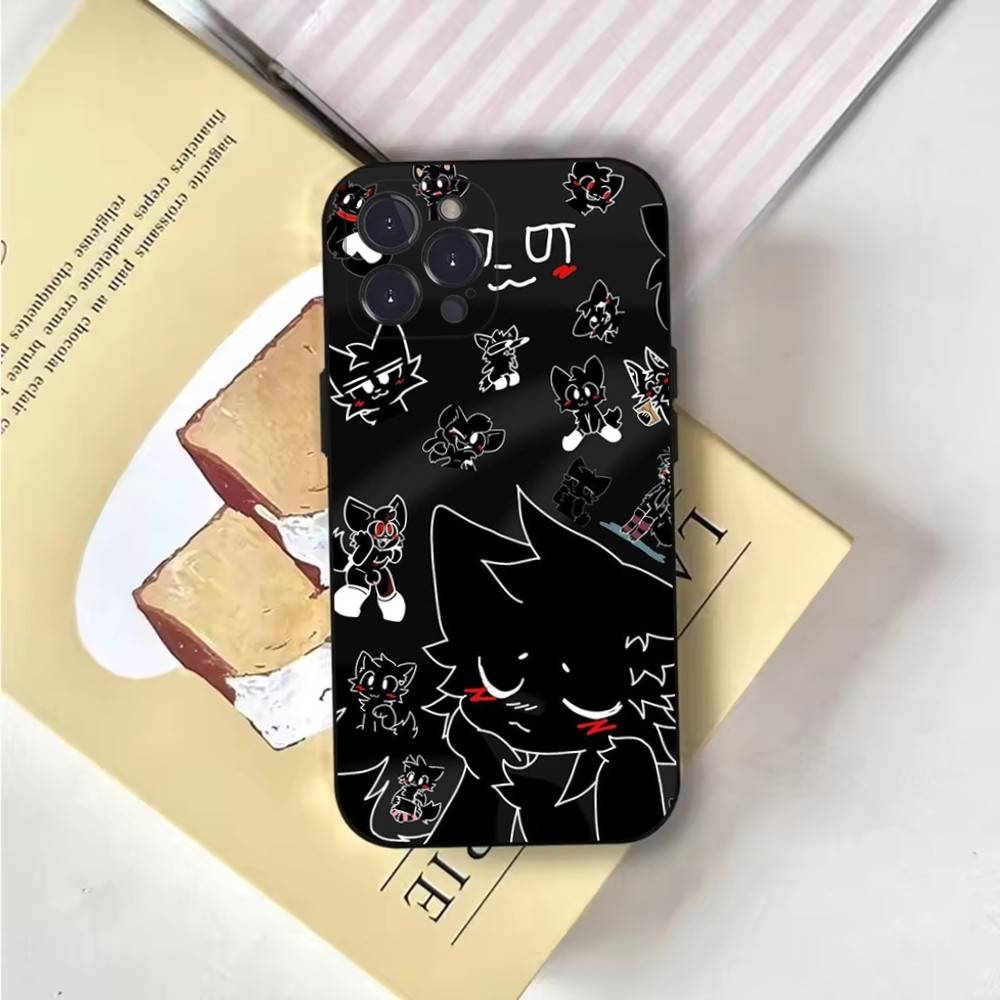 

Boykisser Phone Case Phone Case For iPhone 16,15,14,13,12,11,Pro,X,XS,Max,XR,Plus,Mini Soft Black Cover iPhoneXSMAX