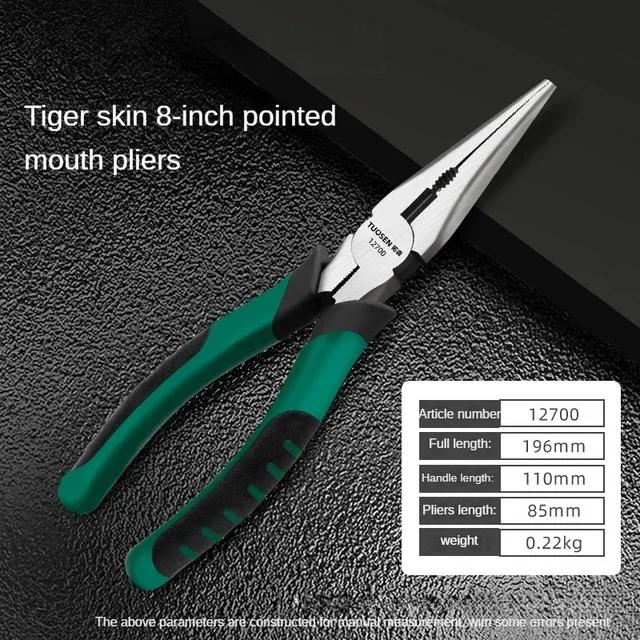 Industrial Multifunctional Universal Wire Cutters 6/8inch Needle Nose Diagonal Pliers Hardware Tools For Electricians Repairs