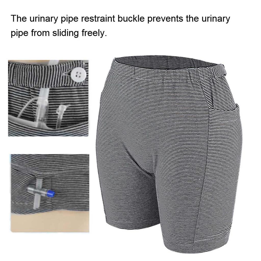 Incontinence Underwear Bladder Patient Urine Bag Pants Double Pocket Design Women M