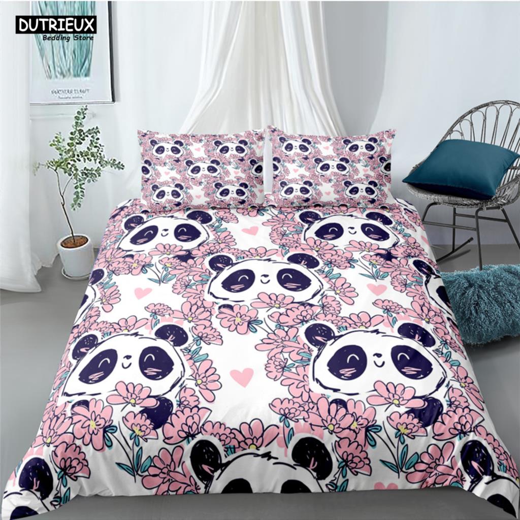 Flamingo Comforter Bedding Sets Winter Duvet Cover Sets Kids,twin Full Queen King Bedroom Set Home Textile Housse De Couette
