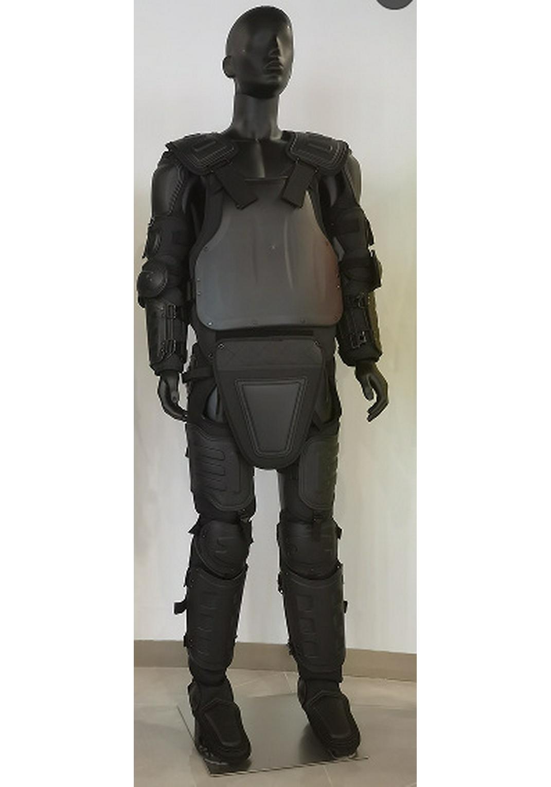 Full Body Anti-Riot Suit: Flame Retardant, Anti-Stab, Anti-Strike, Explosion-Proof PC Armor