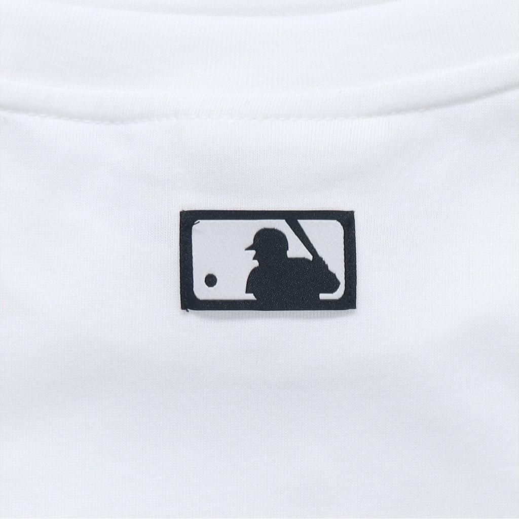 New MLB Short Sleeved Dresses Women's White 31OP07031-50W