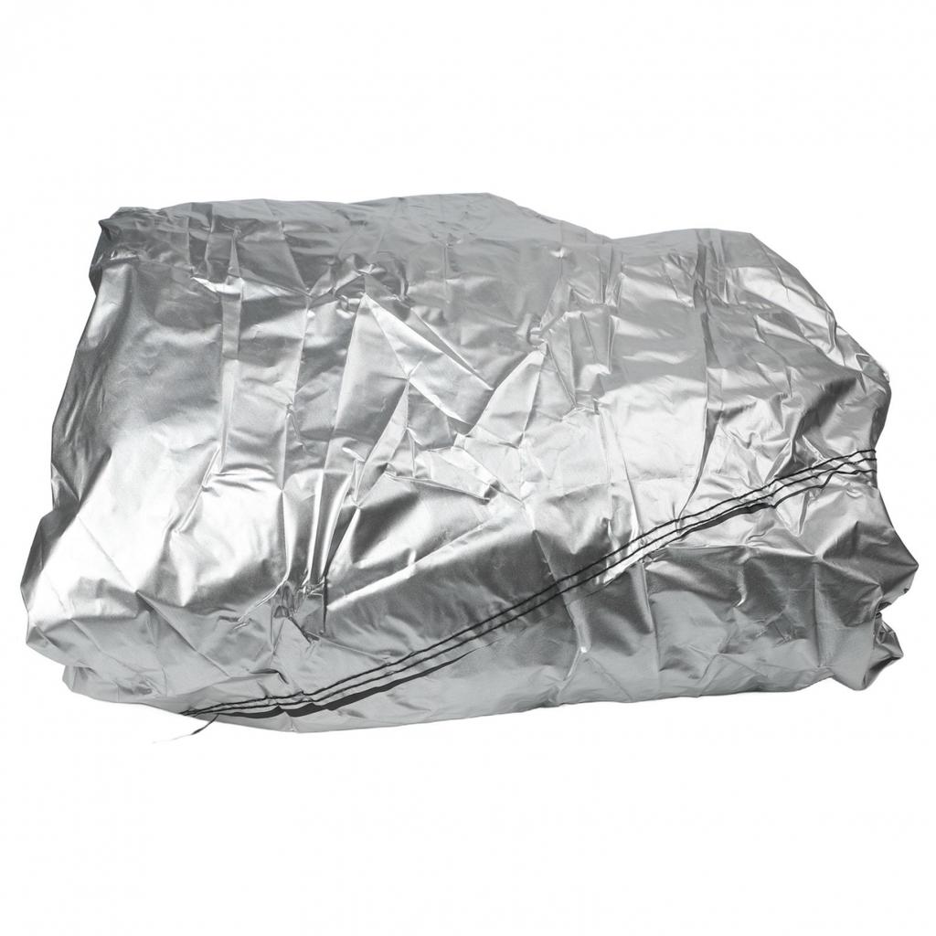 Waterproof BBQ Grill Cover for Outdoor Use with Secure Windproof Straps