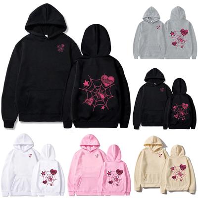 Αθλητική φόρμα με κουκούλα Unisex Φούτερ με μακρυμάνικο πουλόβερ με κουκούλα