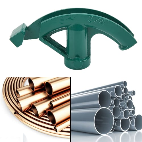 Pipe Bender, 3/4 Inch Portable Hand Tube Bending Tool for Hydroelectric Power Installation Projects