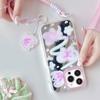 Zhitai iPhone 16 Pro/14/14 Pro Max/13 Case with Lanyard and Mirror - Ins Style