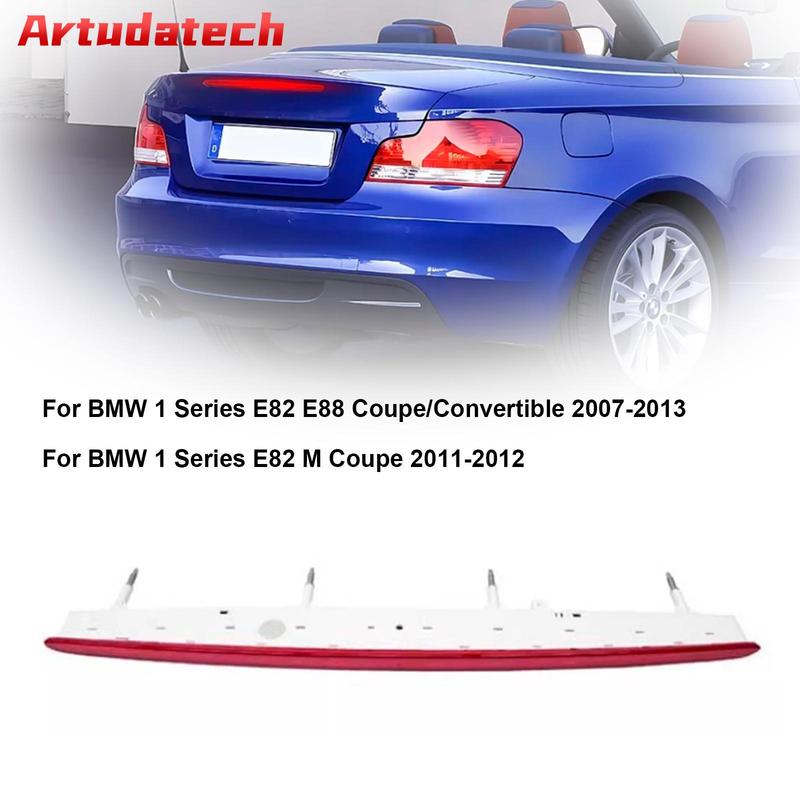 Artudatech Red Third Brake Stop Light 63257164978 For BMW 1 Series 128i 135i M E82 E88 Car Accessories
