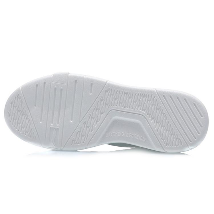 Li Ning Wave Superwave Lo Slip Resistant Abrasion Resistant Low Top Skateboard Shoes Women's White AGCQ228-1