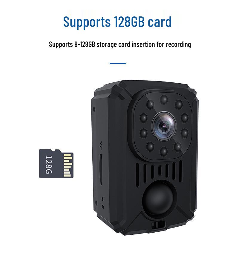 MD31PIR HD-Kamera: 11H Akku, Infrarot-Nachtsicht, Bewegungserkennung, Outdoor-Sport-Clip-Recorder