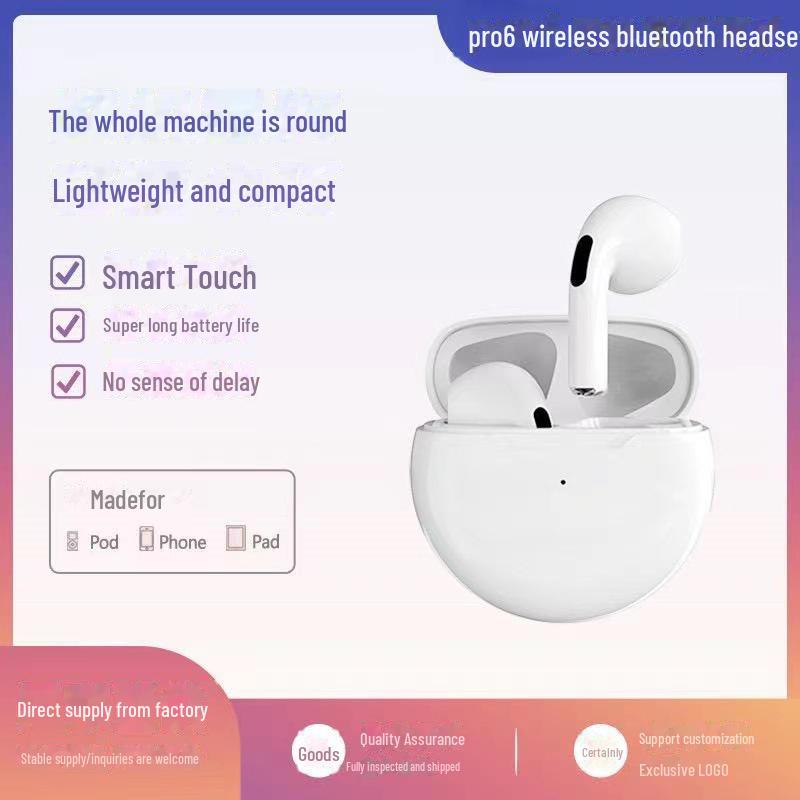 Pro4 Generation Wireless Bluetooth Sports Mini Earphones for Android with Long Battery Life