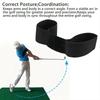 1Pc Elastic Golf Swing Trainer Arm Band Golf Swing Gesture Corrector Training Aid Golf Practicing Guid For Men Women Beginners