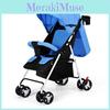 Lightweight Versatile Baby Stroller For Easy Travel Comfortable Seating And Lying Options