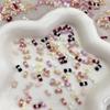 20 Stück Einfarbig Minimalistisch Perle Schleifen Nagelanhänger Schleifen Mini Resin Eingelegt Nagelkunst Dekorationen für DIY Maniküre