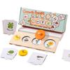Montessori Vzdělávací Dětská Hračka Dřevěná Třídící Párovací Deska Proces Růstu Poznávání Předškolní Učení Puzzle Hra pro Děti