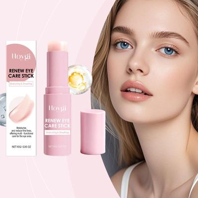 Retinol Augencreme-Stift Gegen Dunkle Augenringe Straffende Haut Glättet Feine Linien Gegen Schwellungen Aufhellende Feuchtigkeitsspendende Augenpflege