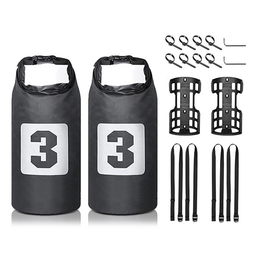 3L 7L Bike Fork Bag Waterproof Roll Top Dry Bag Bicycle Fork Bag Cycle Pack Bike Pannier
