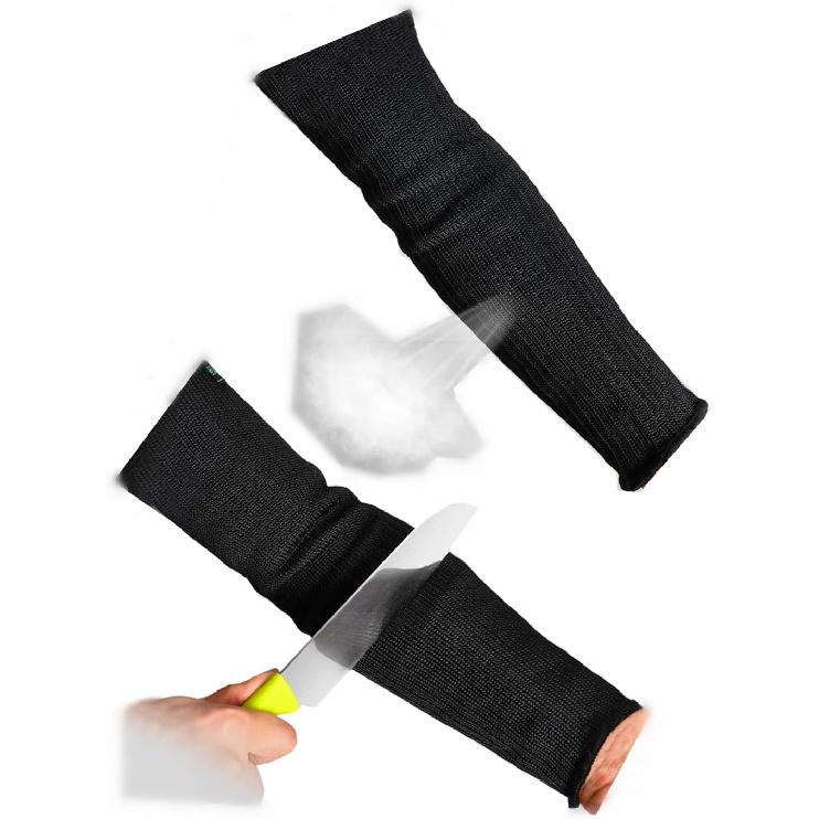 Zerone Arm Protectors for Thin Skin, Level 5 Heat/Burn/Cut Resistant Arm Sleeves - Kevlar&Steel Wire Anti Abrasion Arm Guard for Men Women Garden