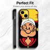 Süße Cartoon P-Popeye Handyhülle Handyhülle Weiche Verpackung Leicht Für iPhone17 16 15 14 13ProMax