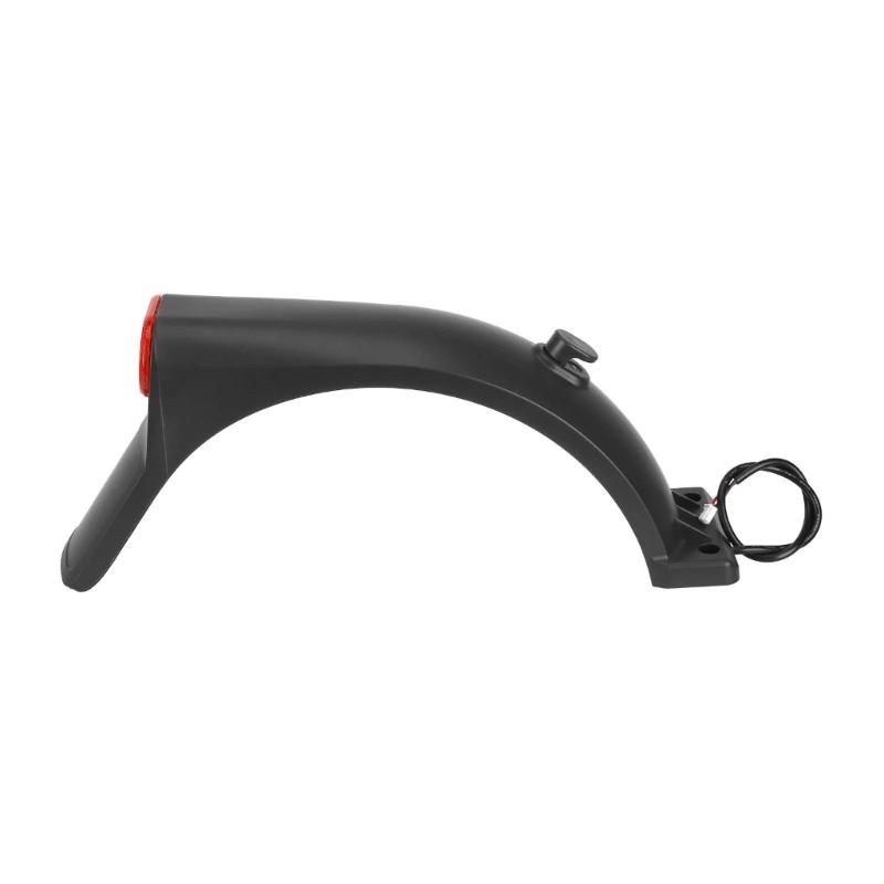 Waterproof Scooter Rear Tire Wheel Mudguard Widened Mud Guard with Tail Light for Electric Scooter Parts Enduring