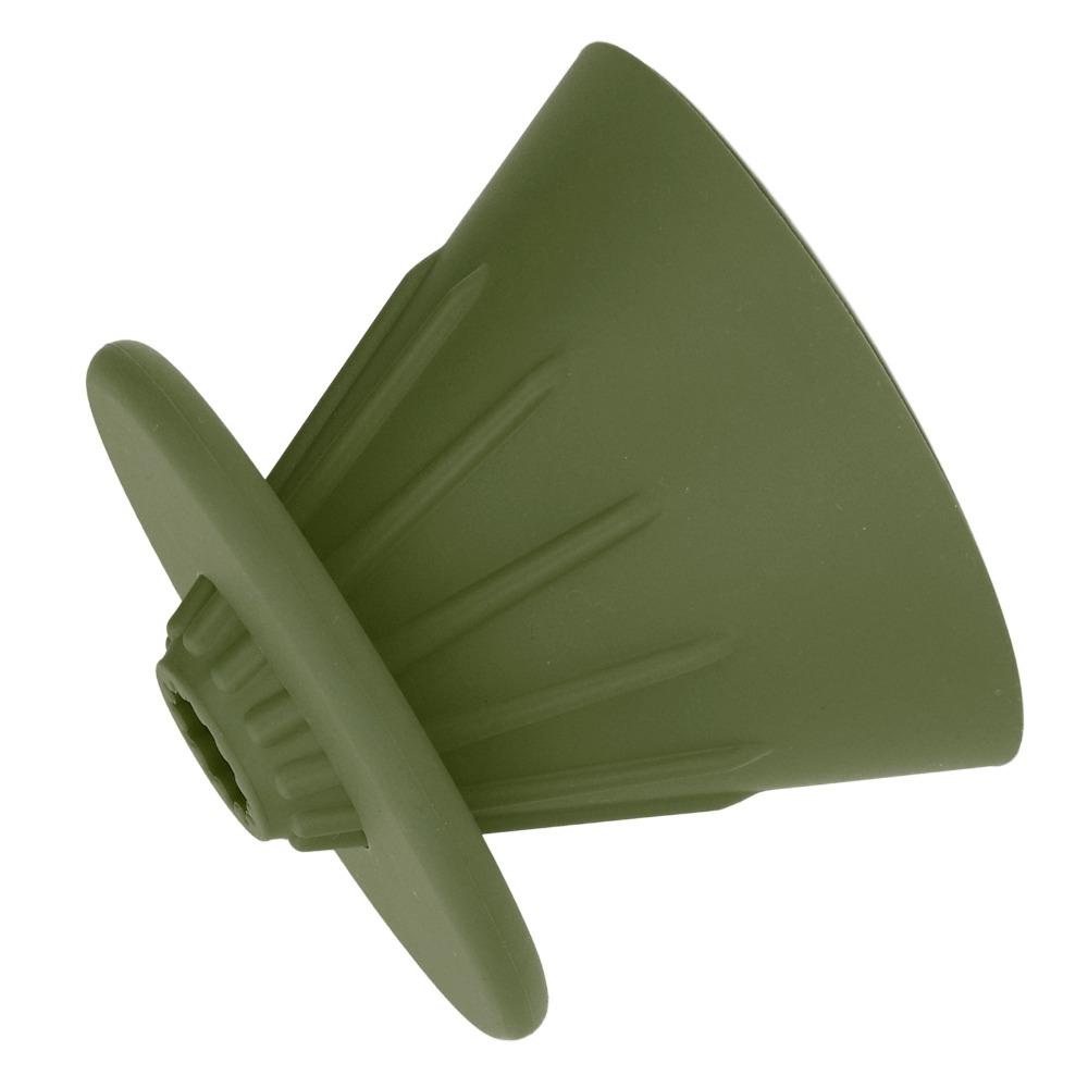 Reusable Silicone Filter Reusable Coffee Dripper Collapsible Cone Coffee Filter Holder Camping