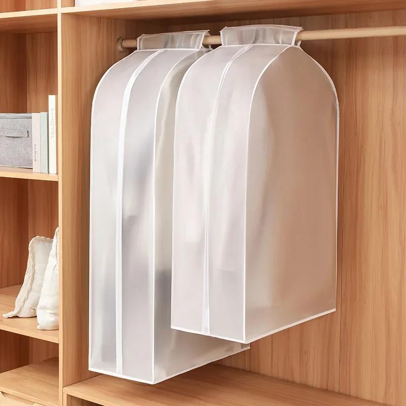 3D Große Kleider Staubschutzhülle Kleidungsstück Anzug Kleid Mantel Wasserdicht Kleidungsschutz Hängender Organizer Kleiderschrank Aufbewahrungstasche