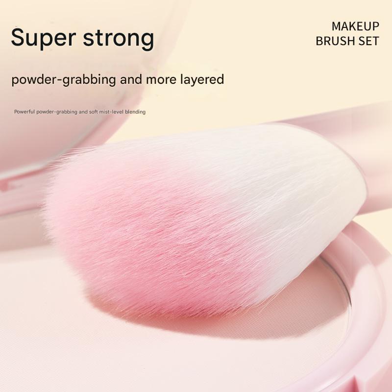 GECOMO Professional Makeup Brush Set Full Collection For Eyeshadow Eyeliner Blush Contour Highlight And Nose Shading