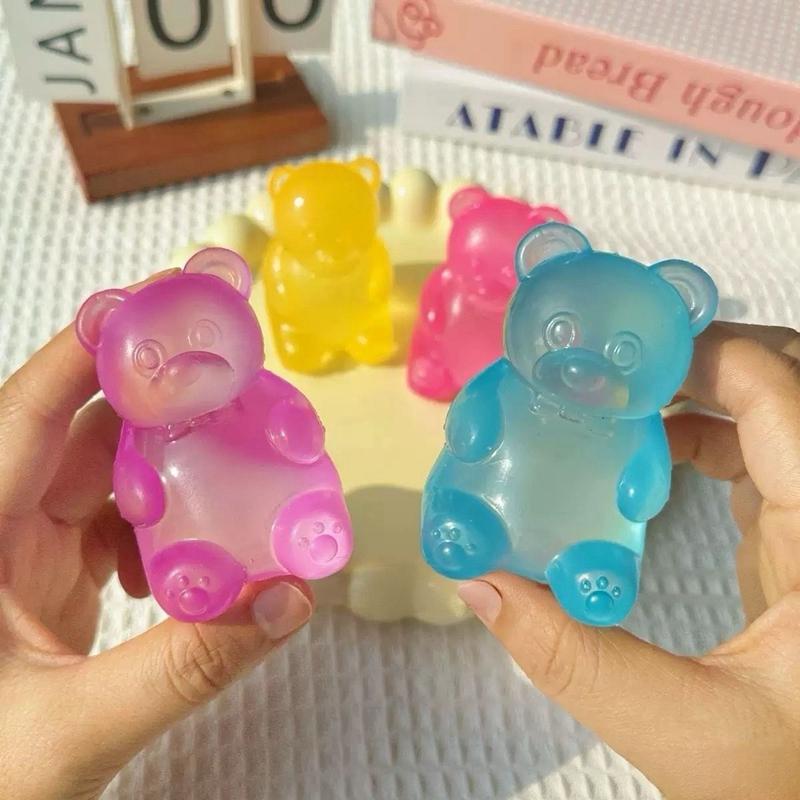 Jellyfish Squishy Nee Dooh Octopus Squishy Toys Asmr Squishy Stress Ball Glitter Jelly Slow Rebound Decompression Tool