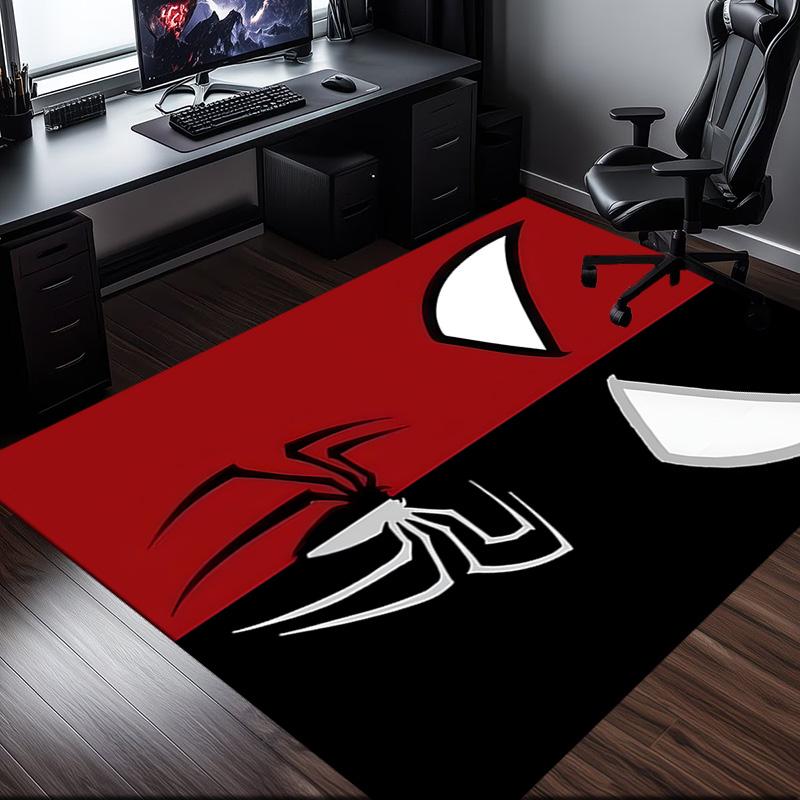 1PC Spider Rug for Livingroom,Bedroom, Palyroom, Chair Rug, Area rug, Game Carpet, Large Size Rug Fan Christmas gift