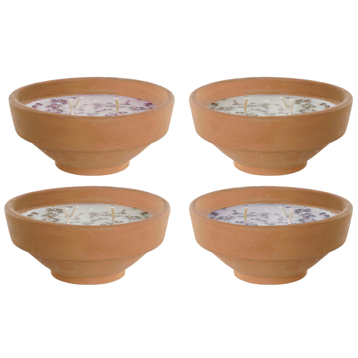 

Bougie Parfumée DKD Home Decor Naturel Cottage 250 g (4 Unités)