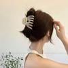 Large Super Grip Pumpkin Claw Clip for Thick Hair - Shark Style Updo Hair Clip 2025