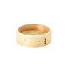 Thunder Group Steamer Made of Cedar and Natural for Steaming Chinese Dishes and Dumplings Basket, 18cm, Bamboo, Wood, (WDSTM018)